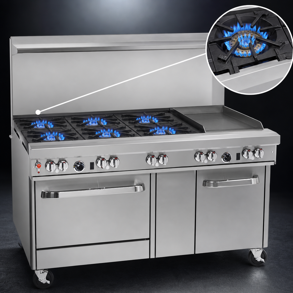 Six Star/Sauté Burners