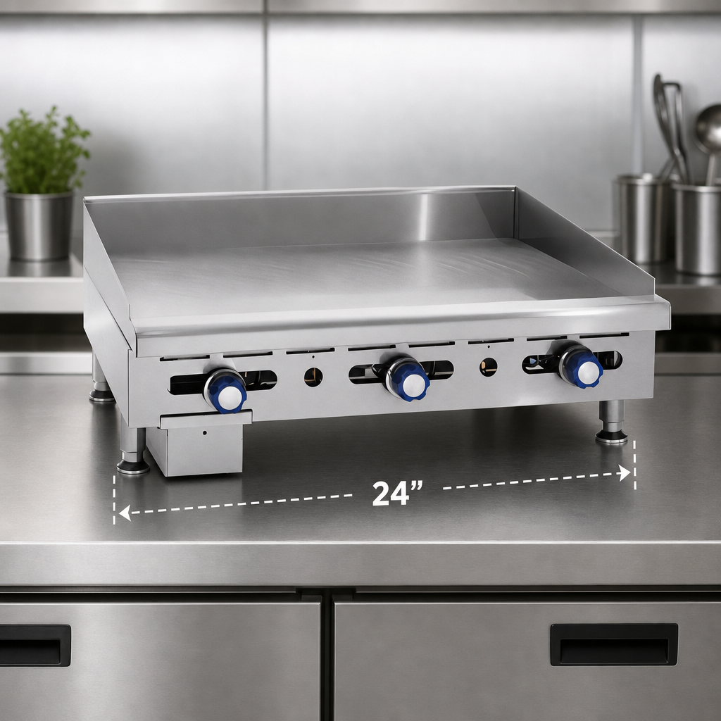 Compact Countertop Footprint