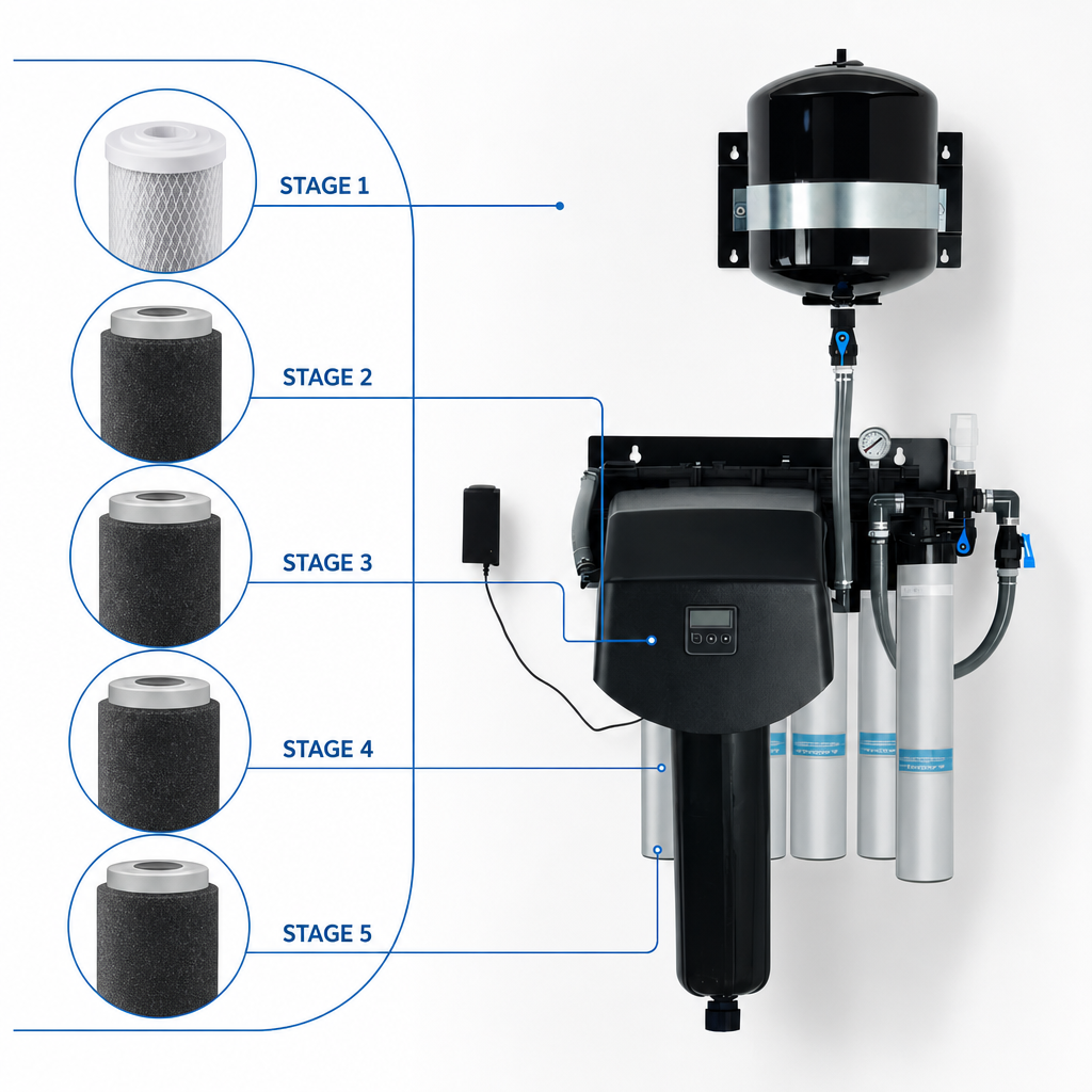 Quad-Stage Filtration