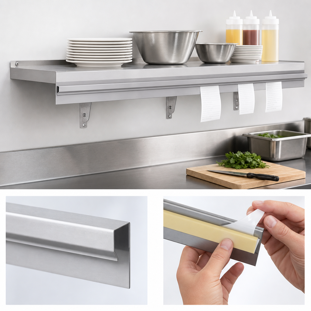 Tape-On Ticket Rail