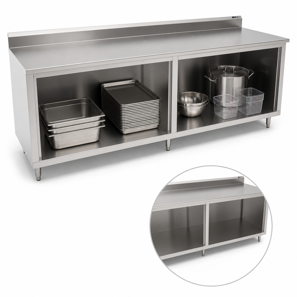 Open Front Cabinet Base