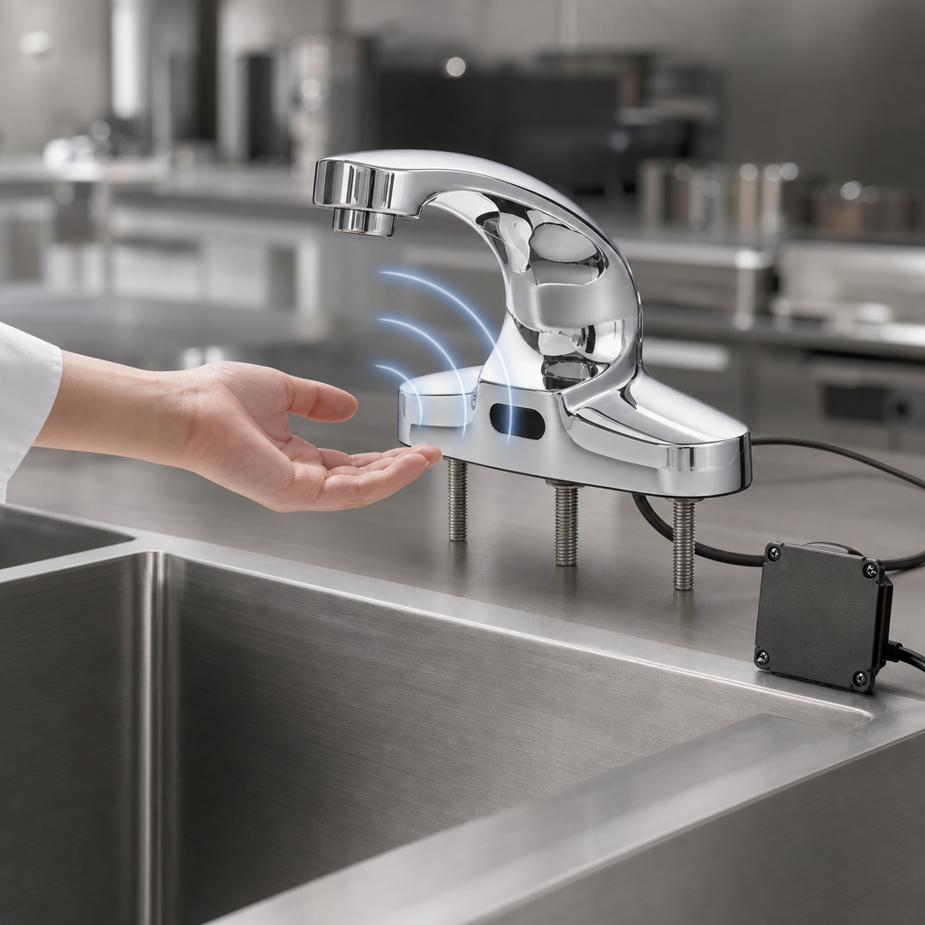 Sensor-Operated Faucet