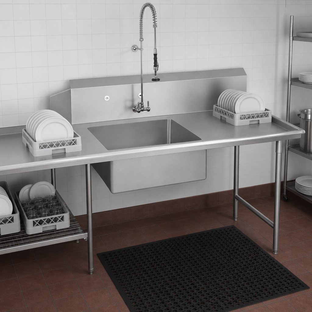Straight Dishtable Design