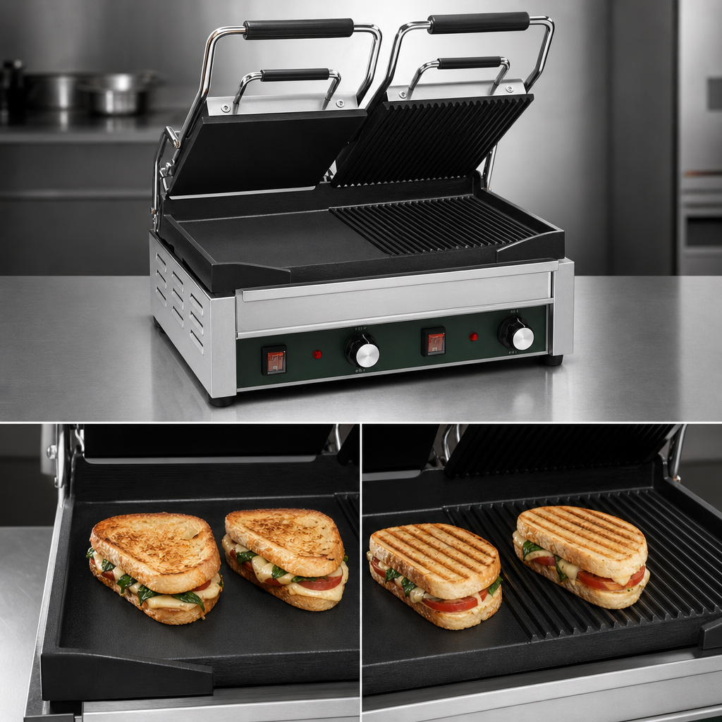 Dual-Surface Cast Iron Plates