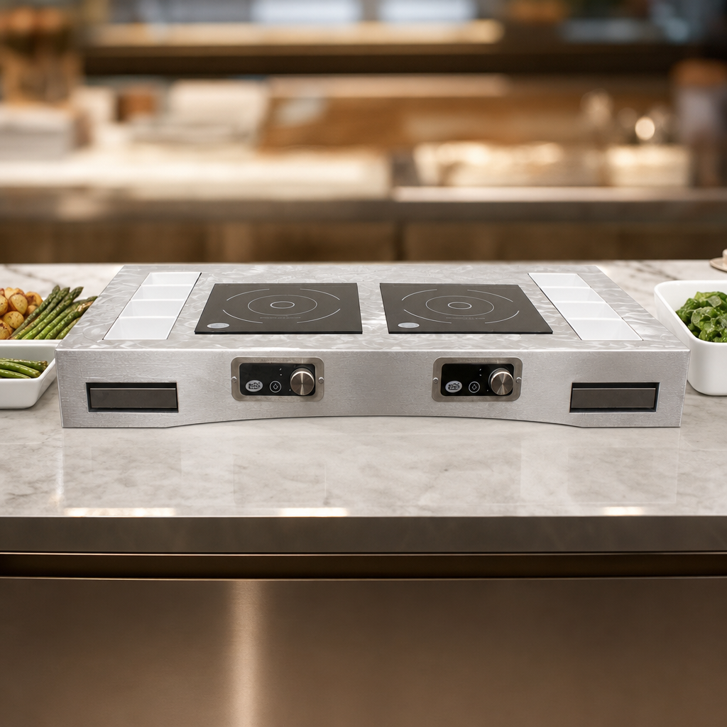 Dual Induction Cooktops
