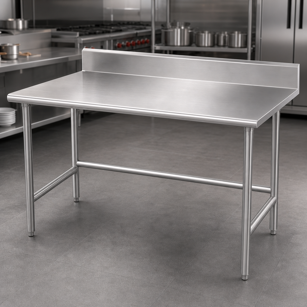16-Gauge 304 Stainless Steel Top