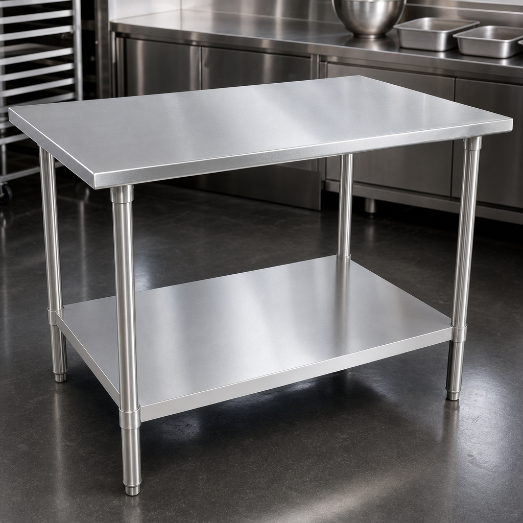 16-Gauge Stainless Steel Top