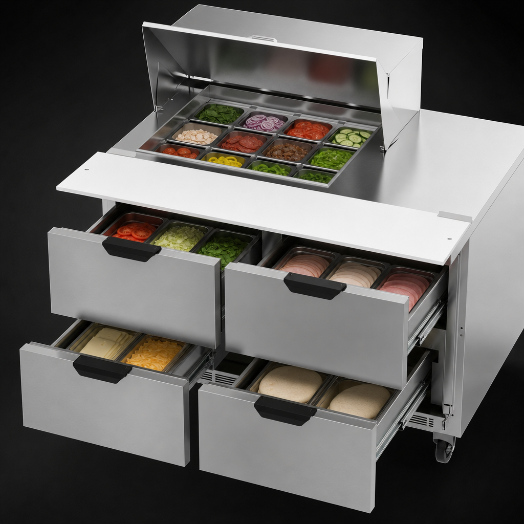 Four Drawer Storage