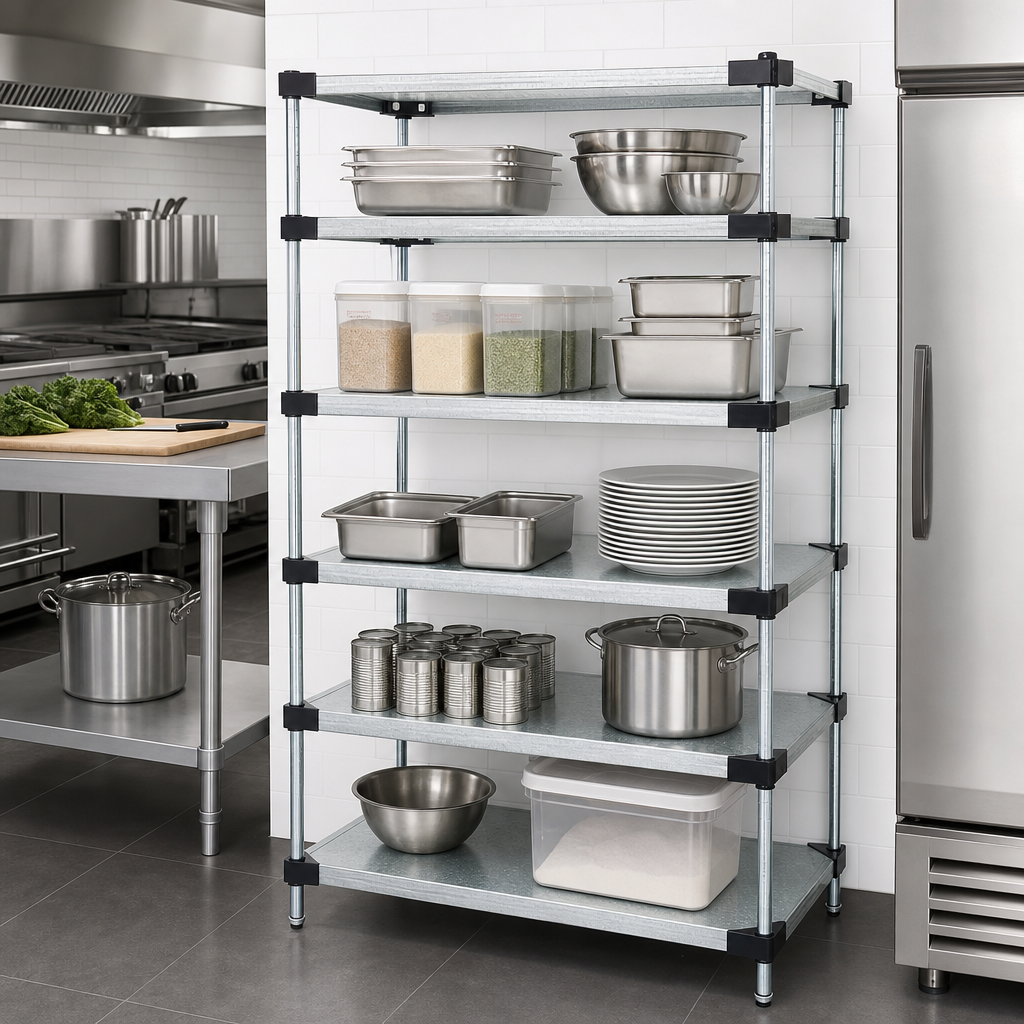 Five Solid Shelves
