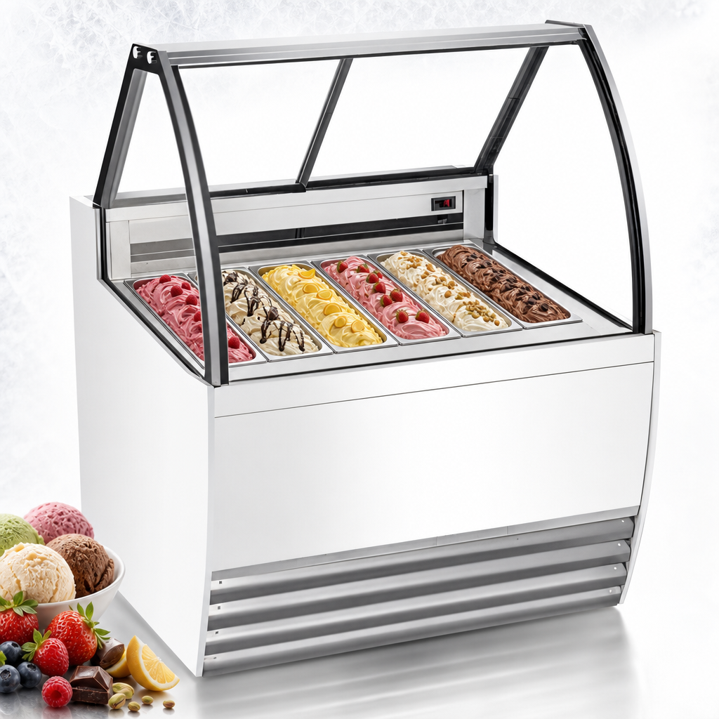 7-Pan Gelato Capacity