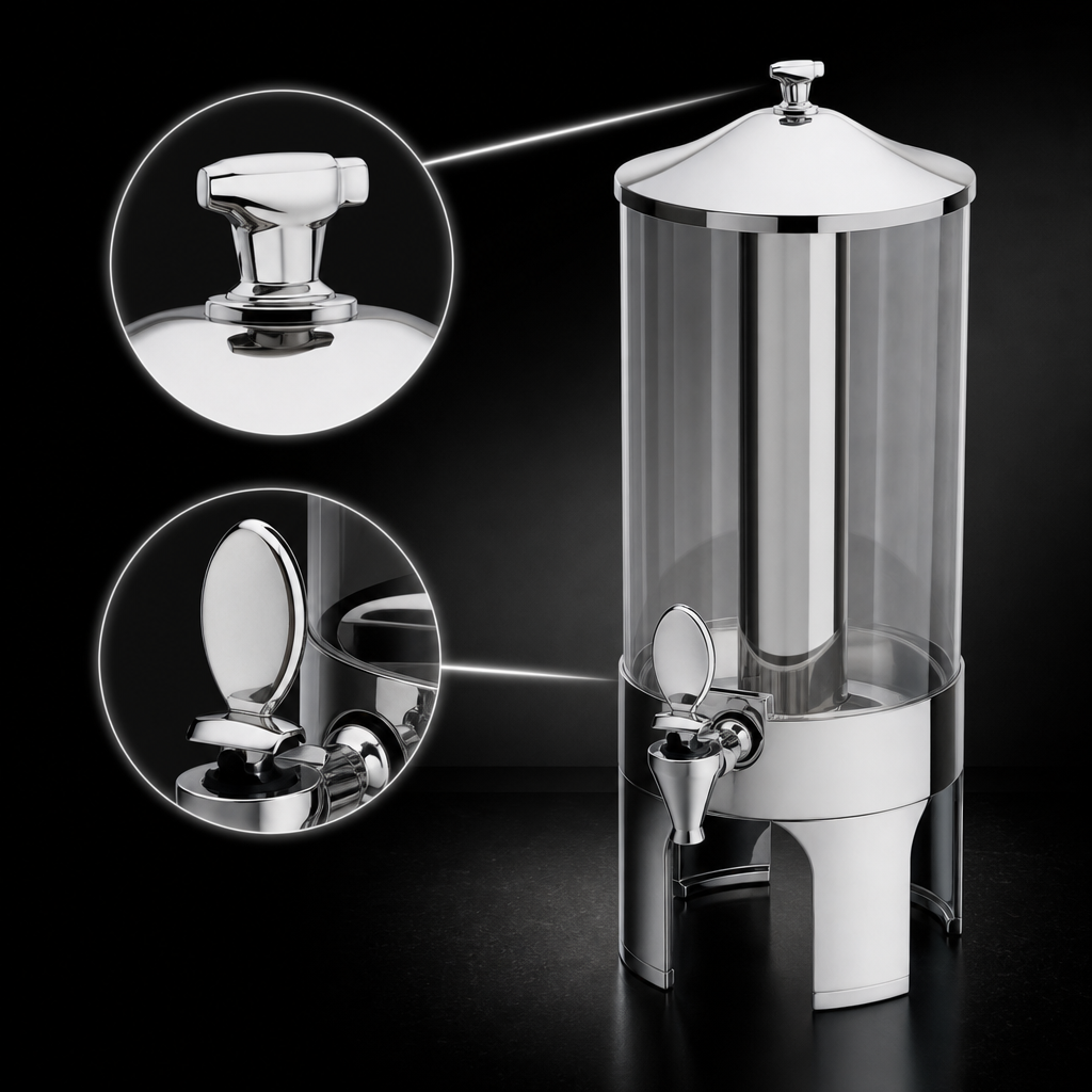 Chrome Accent Hardware