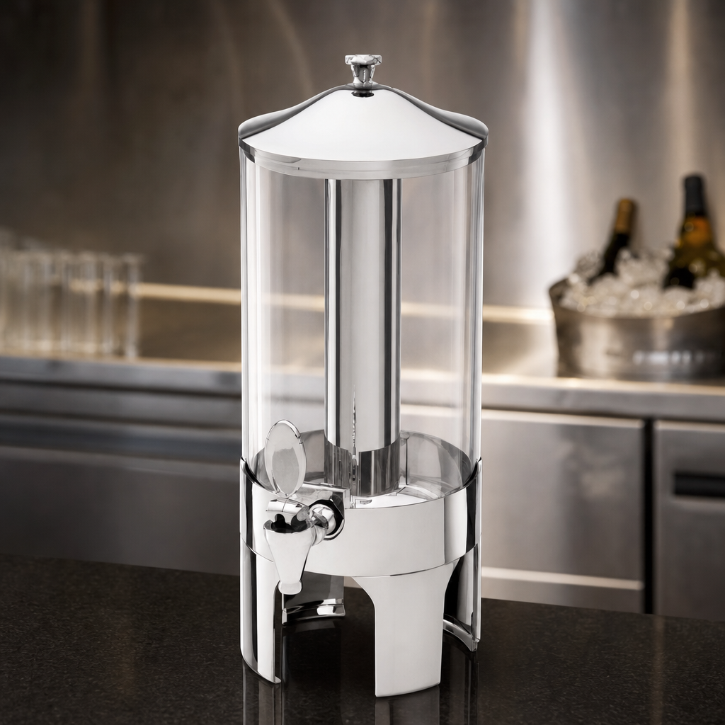 Mirror-Polished Stainless Steel Base