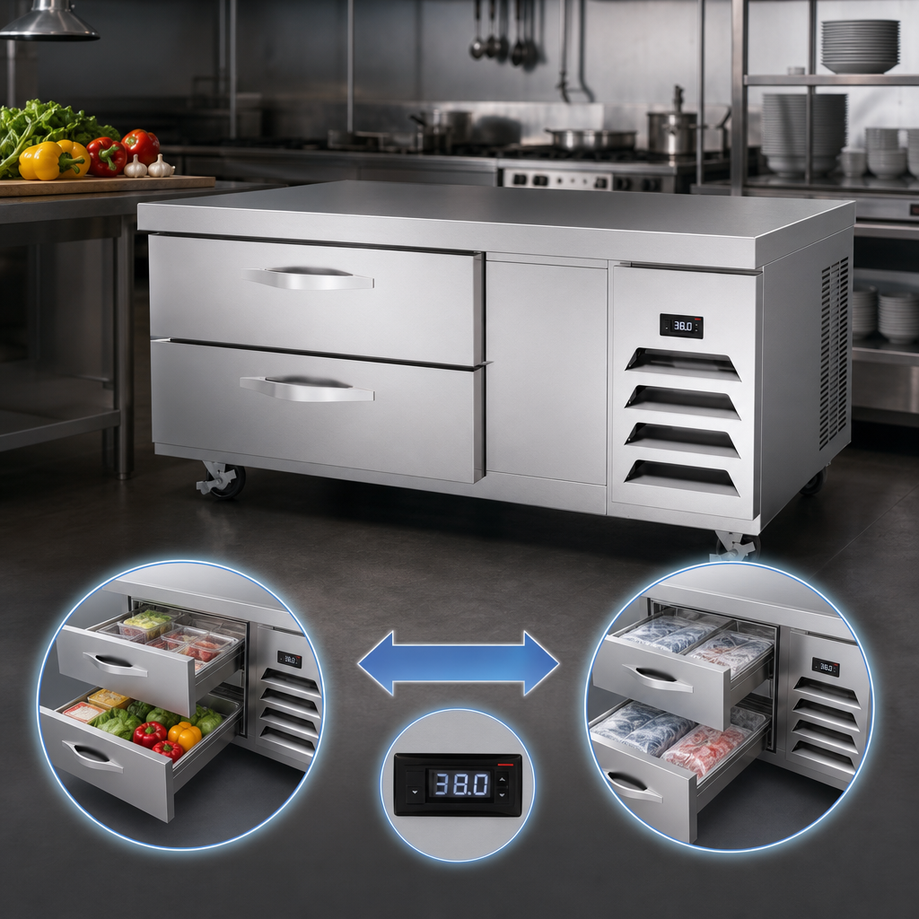 Convertible Refrigeration/Freezer Operation