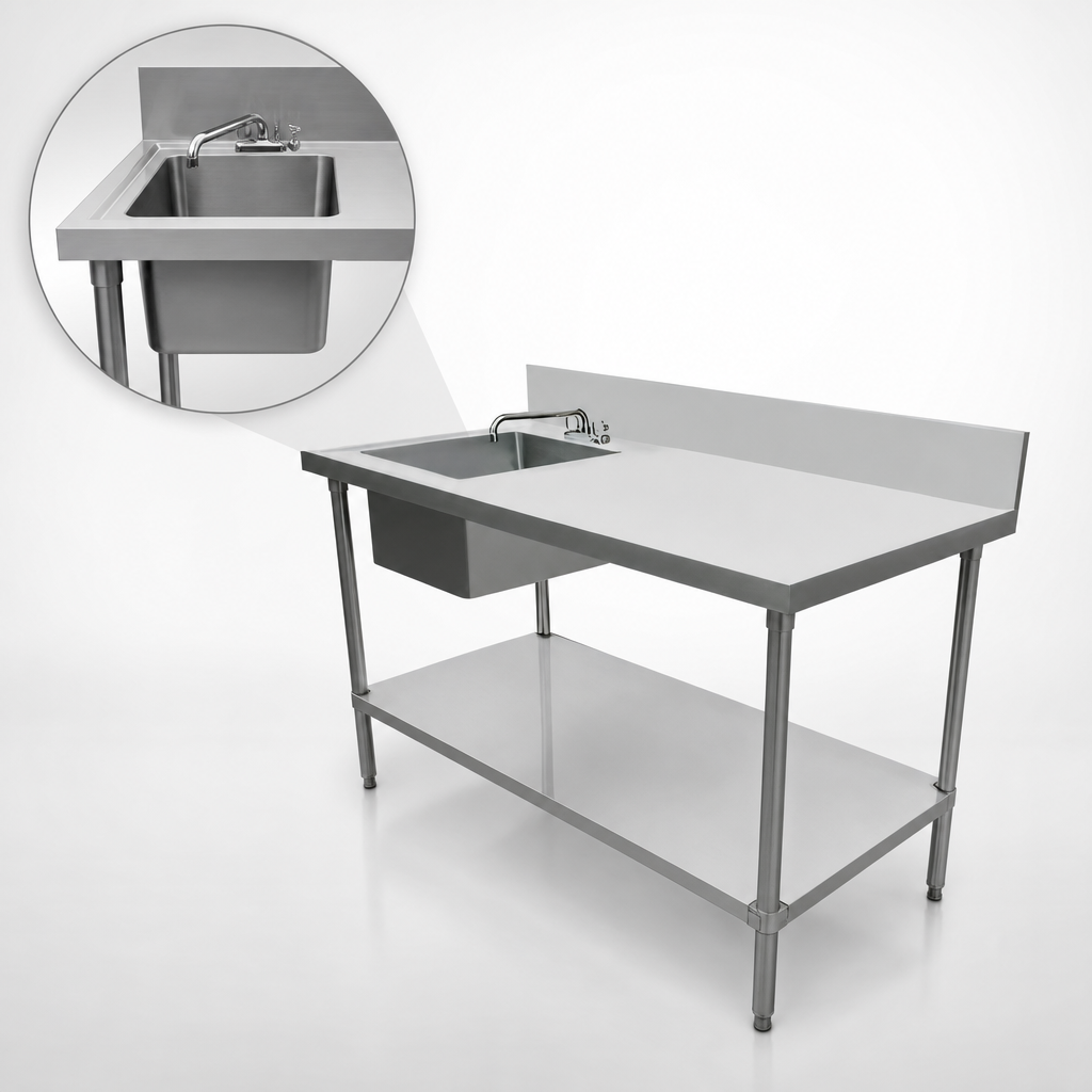 Left-Side Sink Bowl