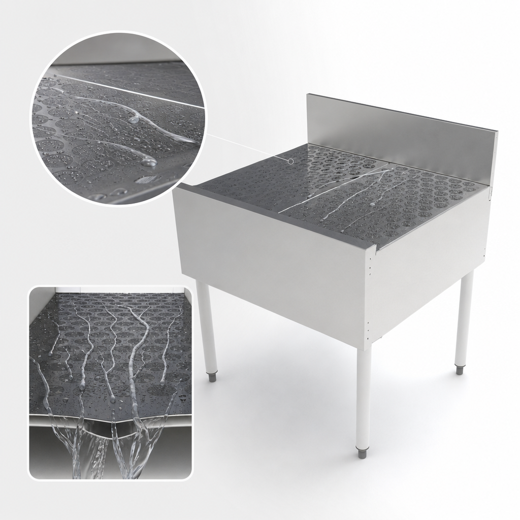 Pitched Drainboard Top