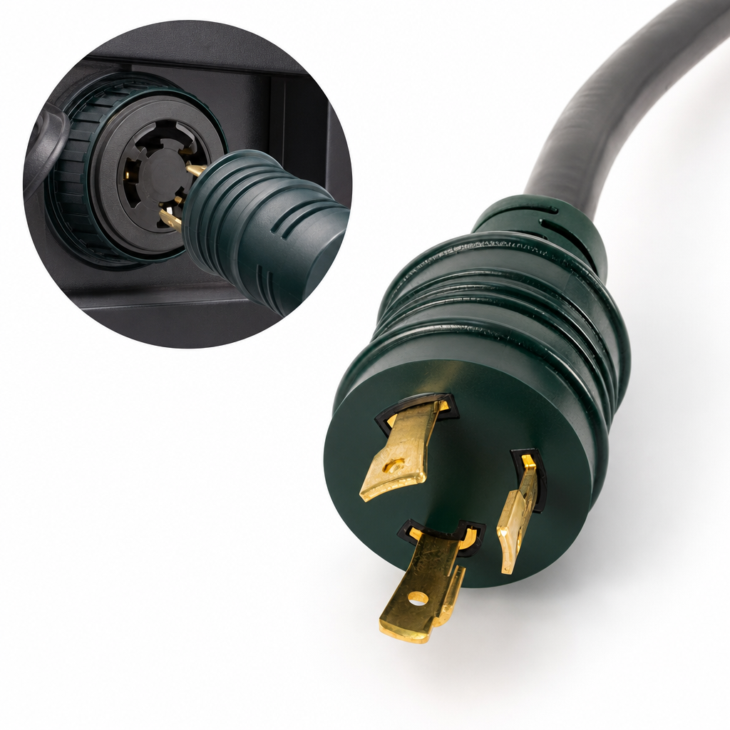 NEMA L5-30P Locking Plug