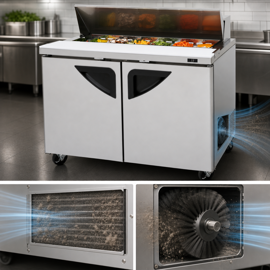 Self-Cleaning Condenser