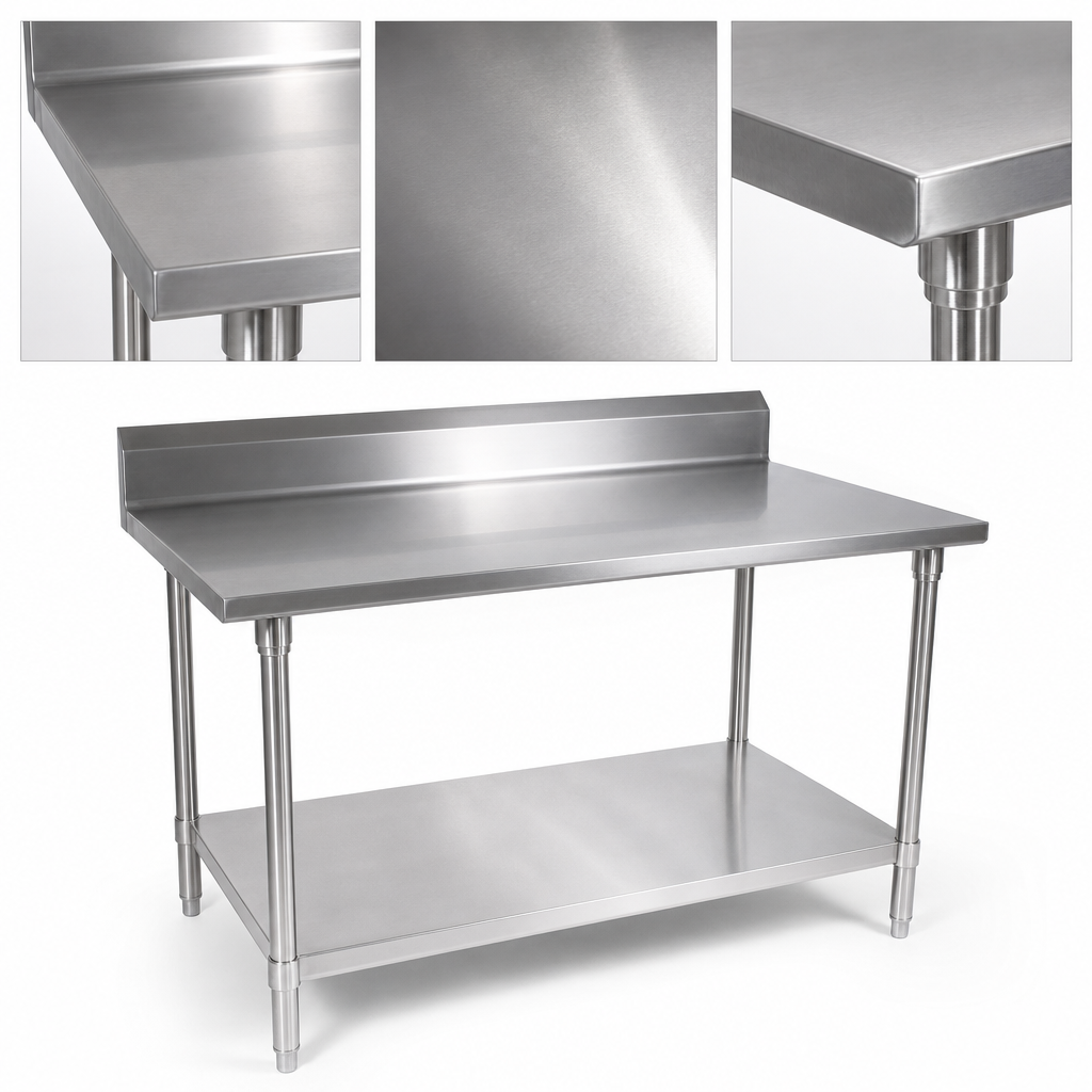 14-Gauge 300 Series Stainless Steel Top