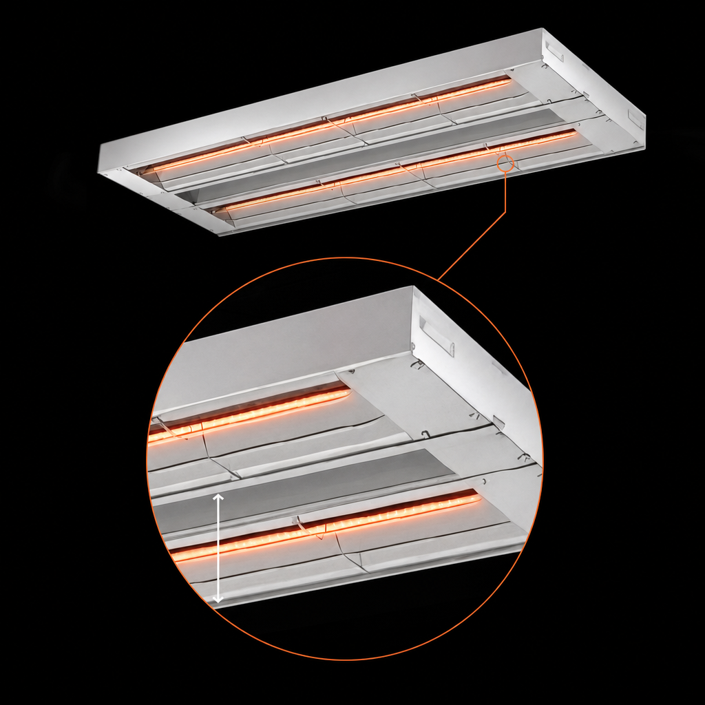 Double Heater Rod Housing