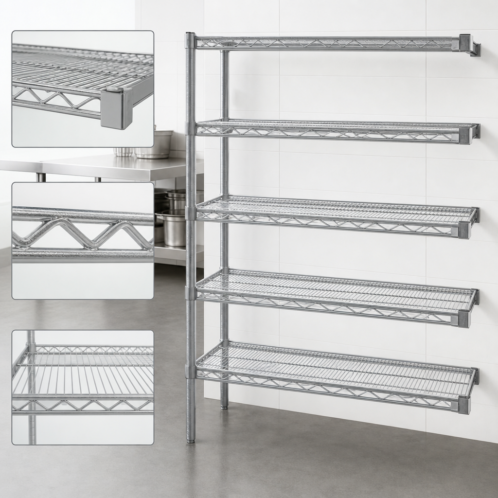 Patented QuadTruss® Shelves