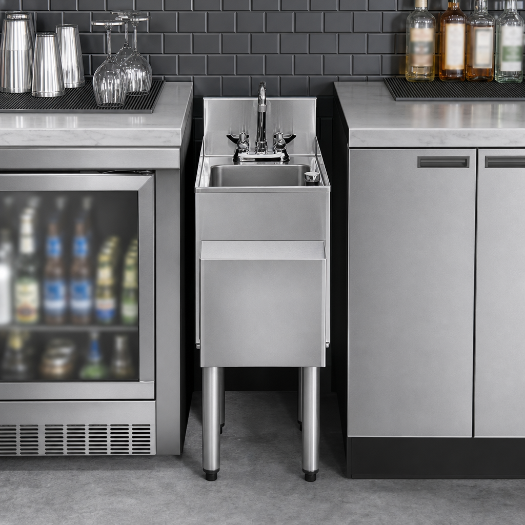Freestanding Underbar Design