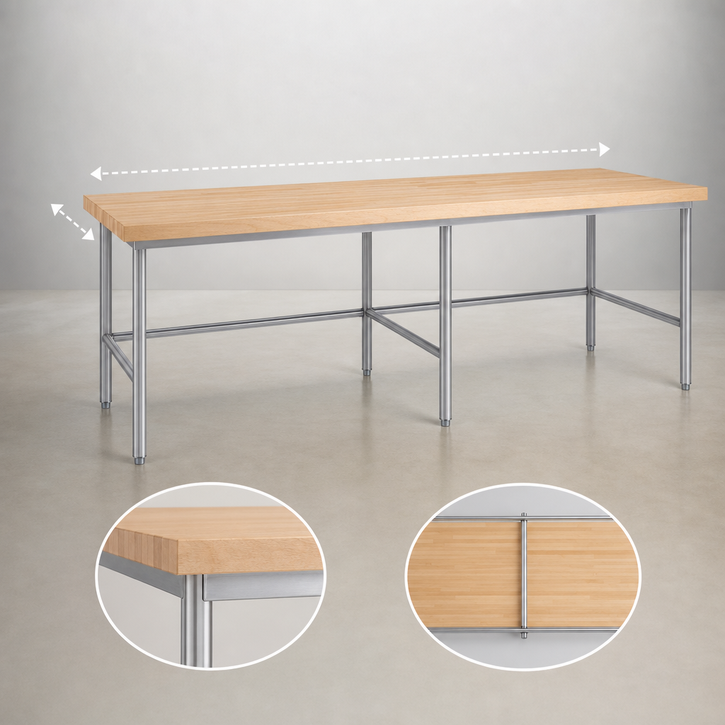 72 x 36 Inch Top Compatibility