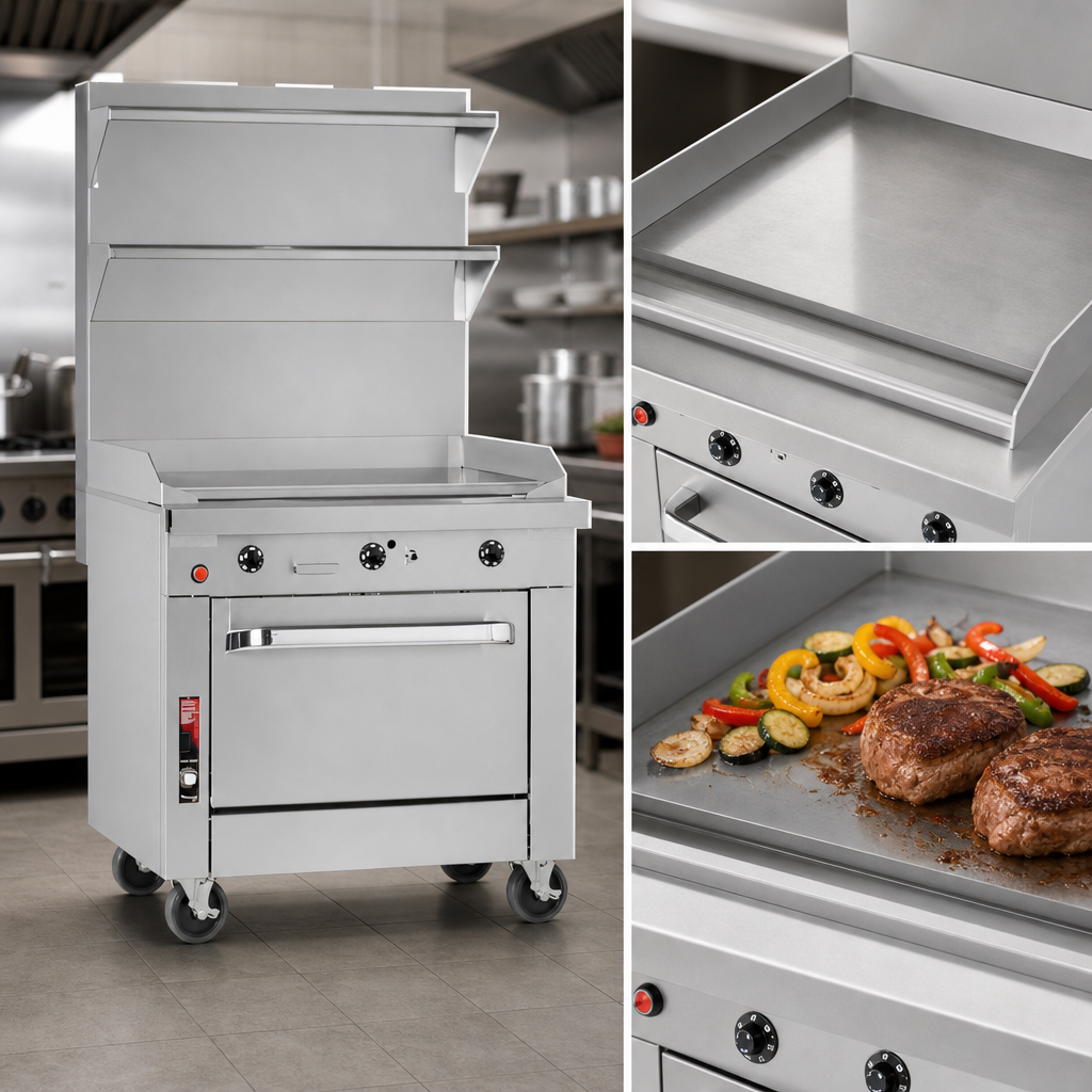 Single 24 x 24-Inch Griddle