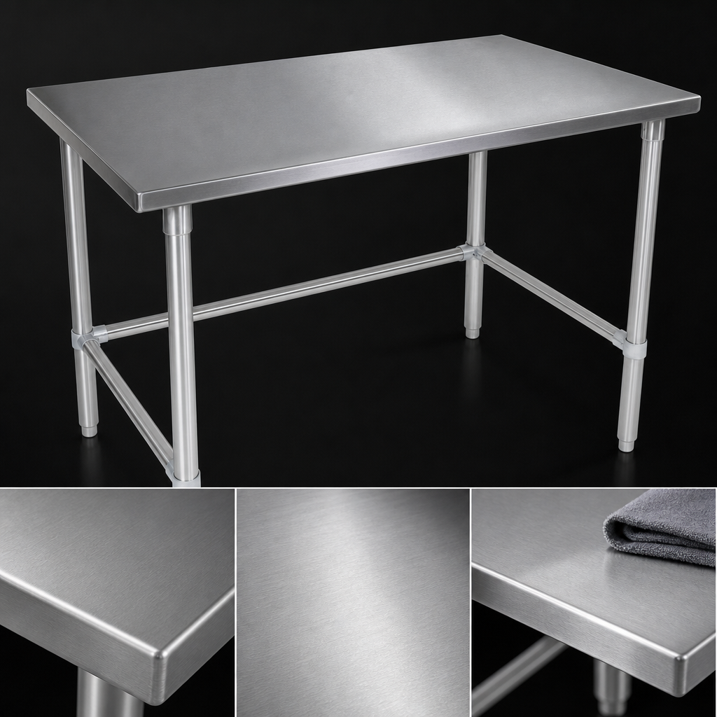 14-Gauge Stainless Steel Top