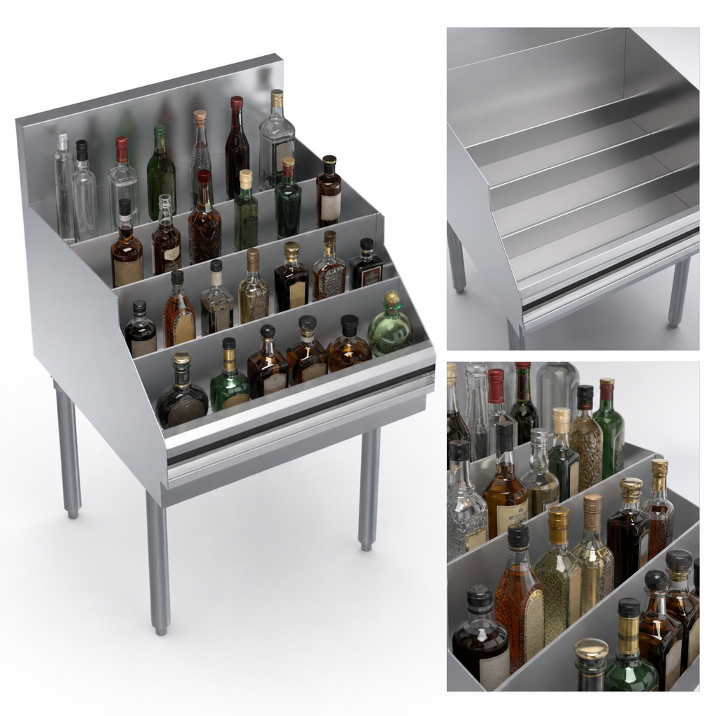 Four Bottle Steps