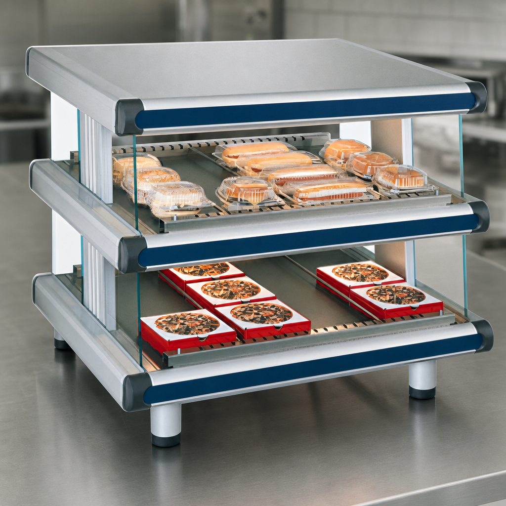 Slanted Dual-Shelf Design