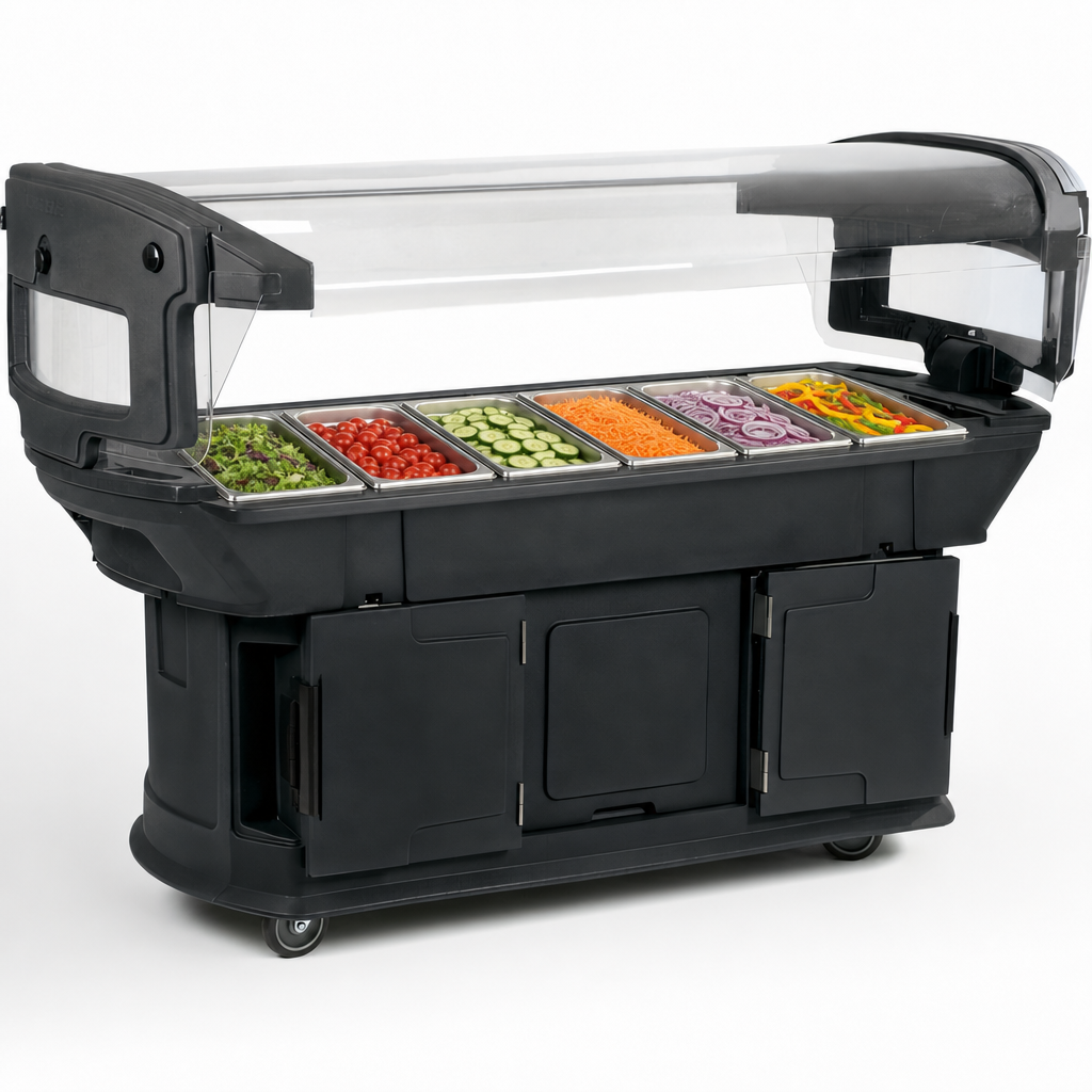 Holds Six Full-Size Food Pans