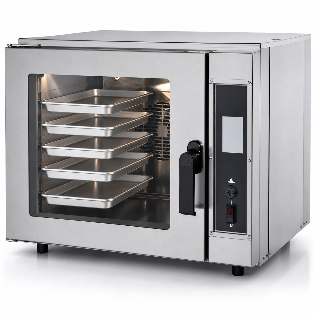 5 Half-Size Sheet Pan Capacity