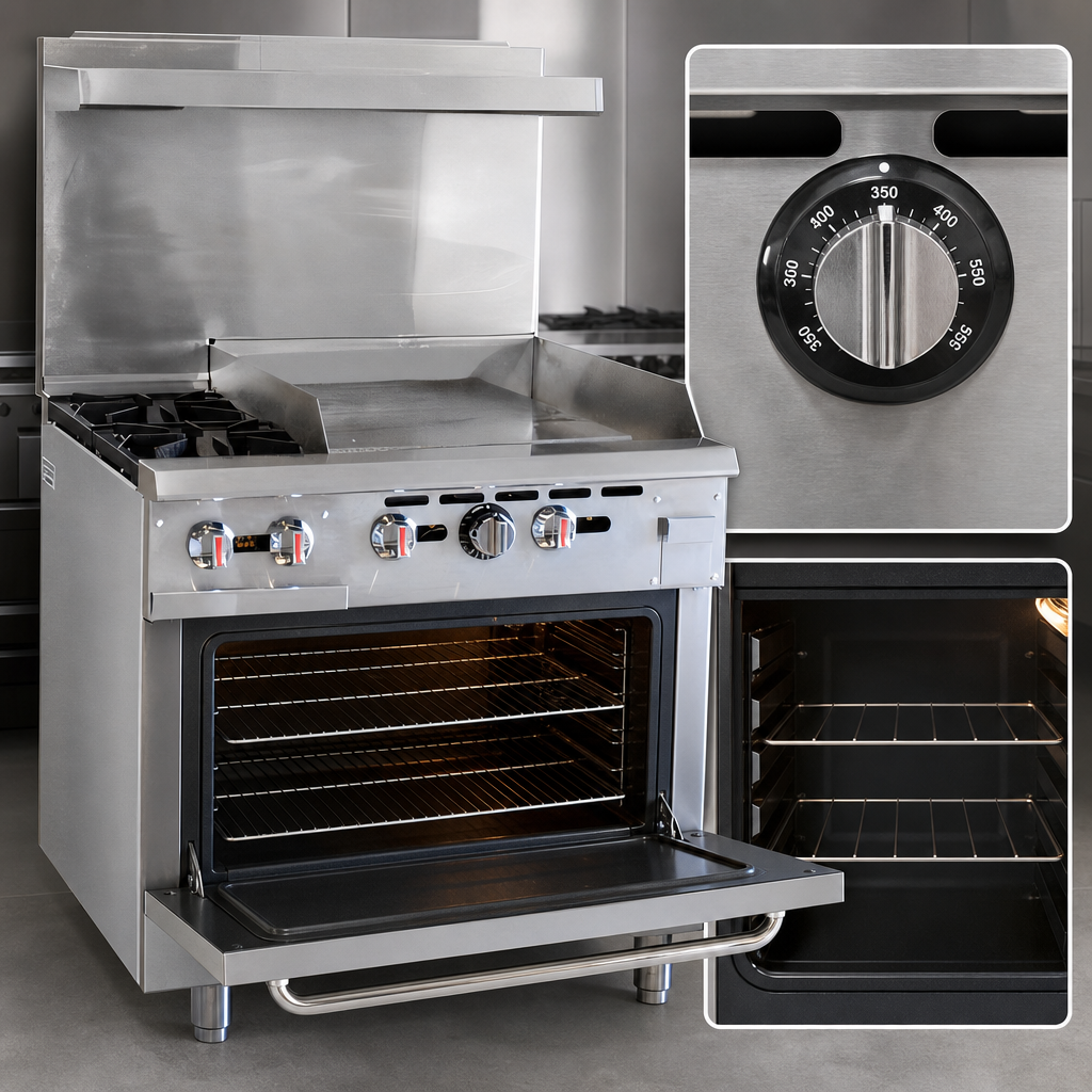 Standard Oven With Wide Temperature Range