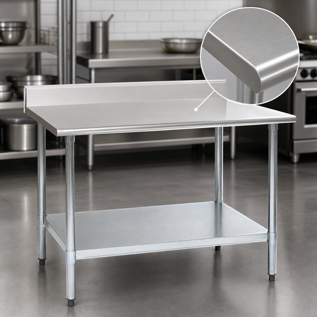 14 Gauge Stainless Steel Top