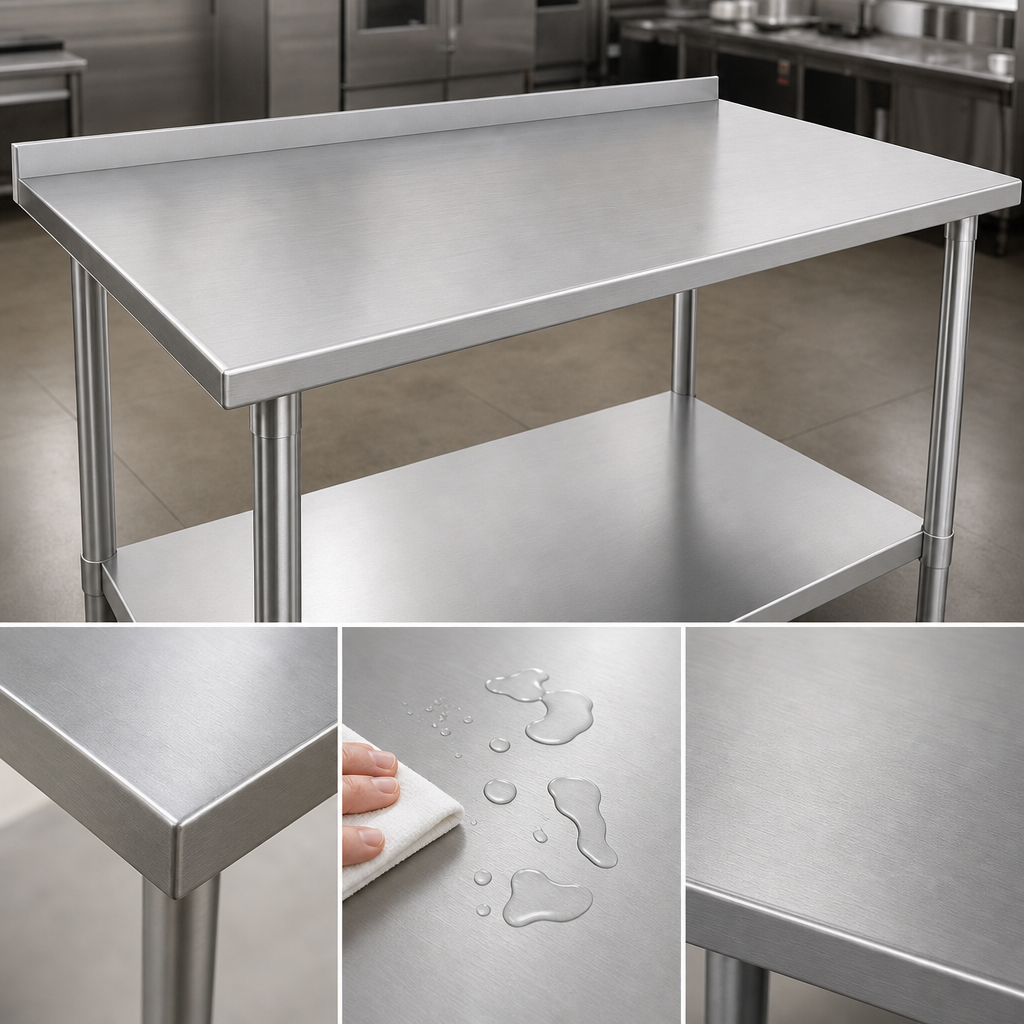 14-Gauge 300 Series Stainless Steel Top