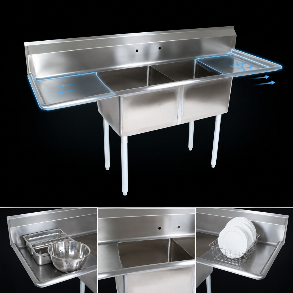 Dual Drainboards