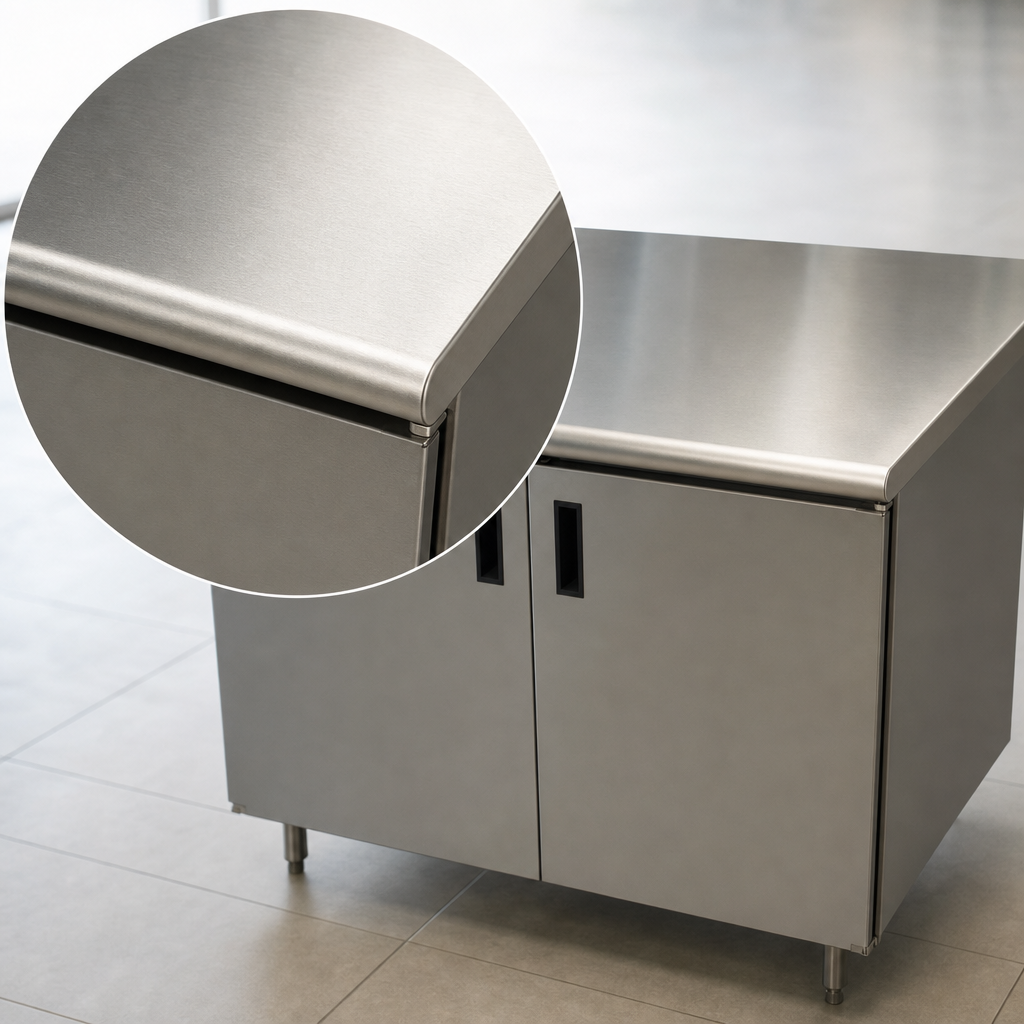 14 Gauge 304 Stainless Steel Top