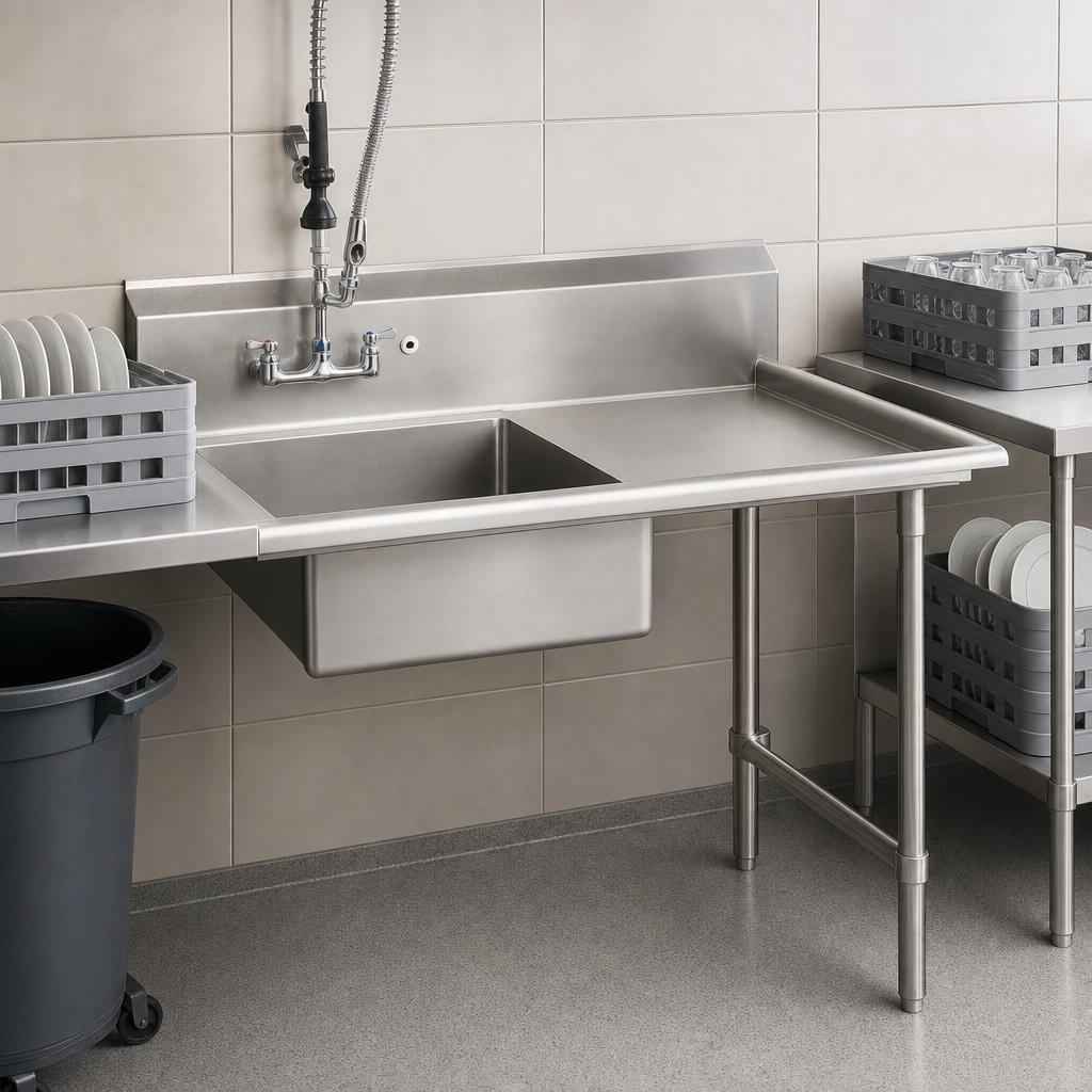 Straight Dishtable Design