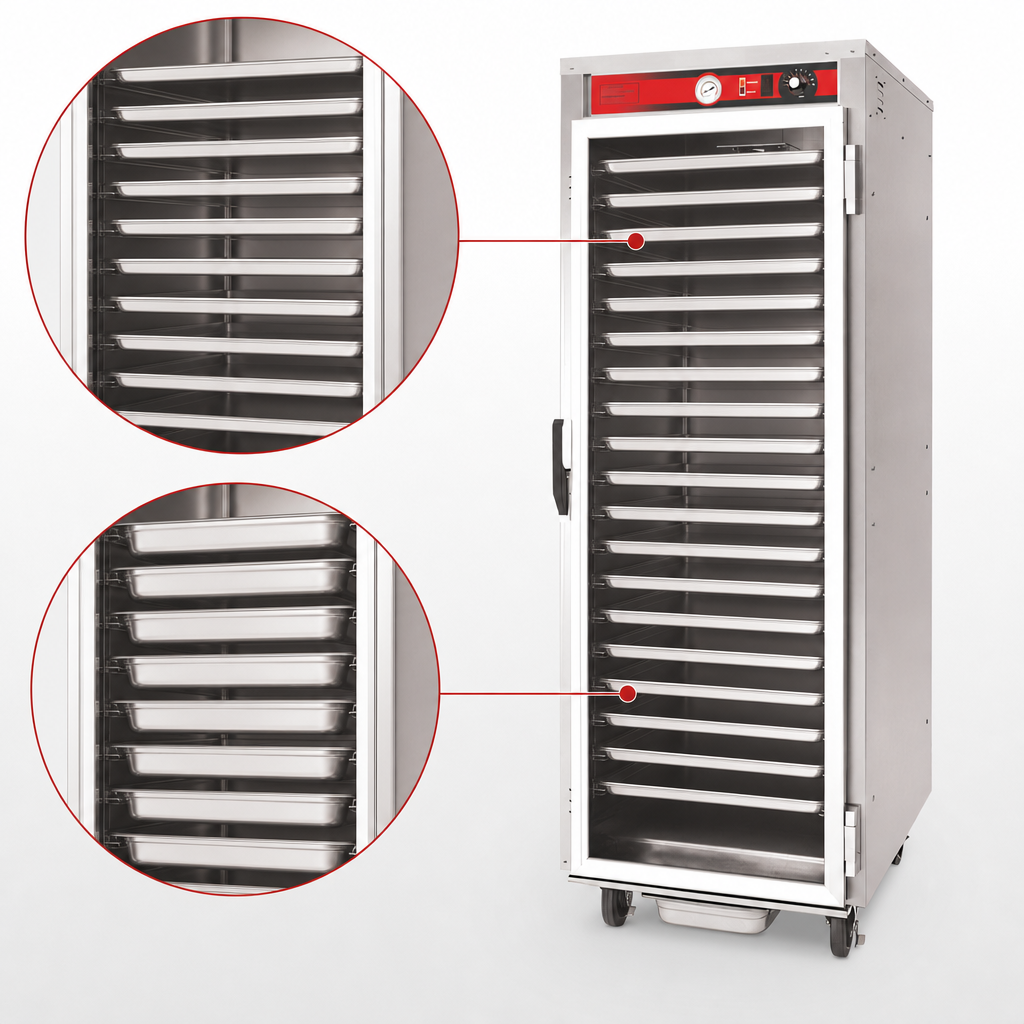 18-Level Pan Capacity