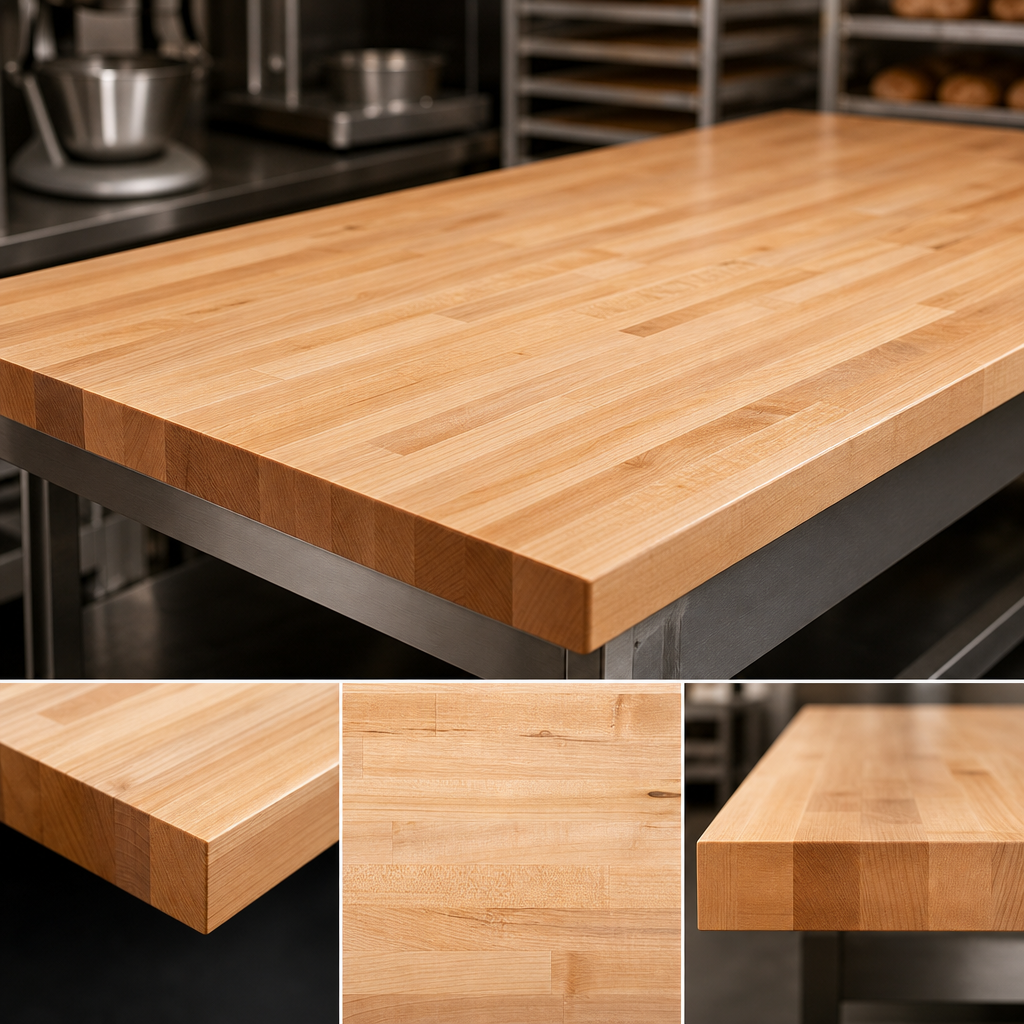 Edge Grain Flat Top