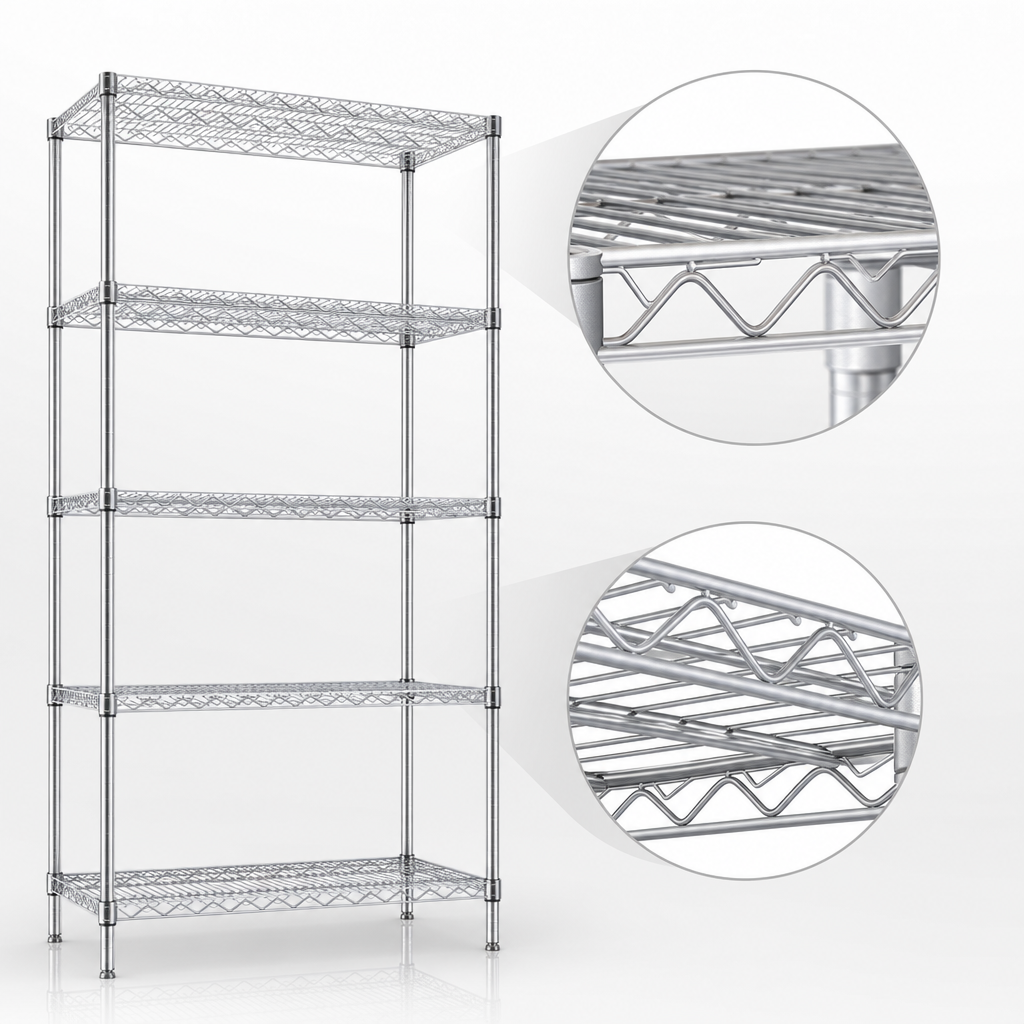 Patented QuadTruss® Shelf Design