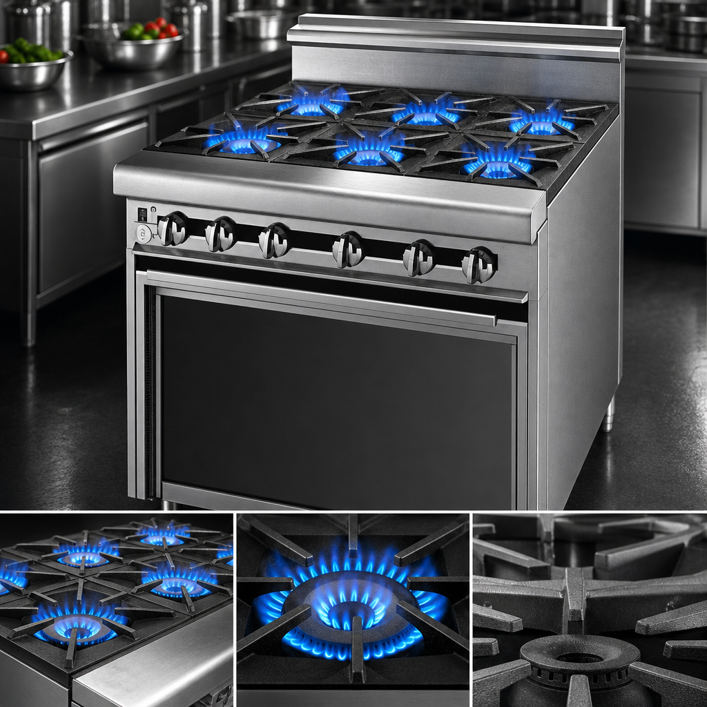 High-Performance Open Burners