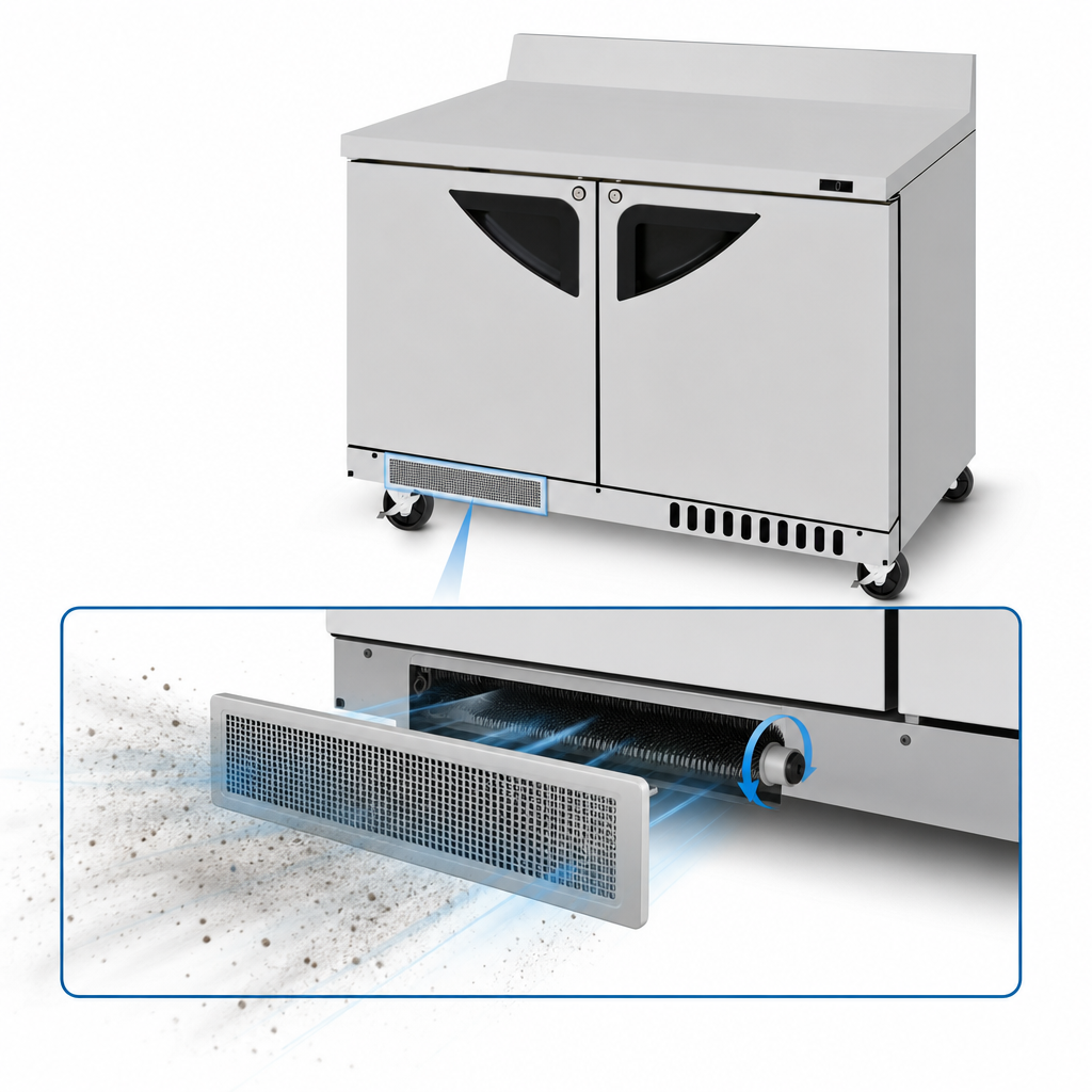 Self-Cleaning Condenser