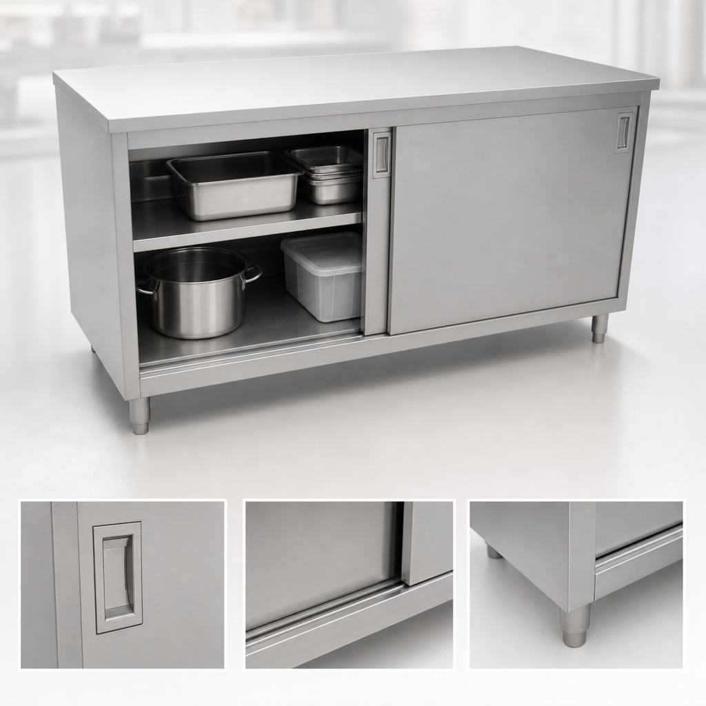 Sliding Door Cabinet Base