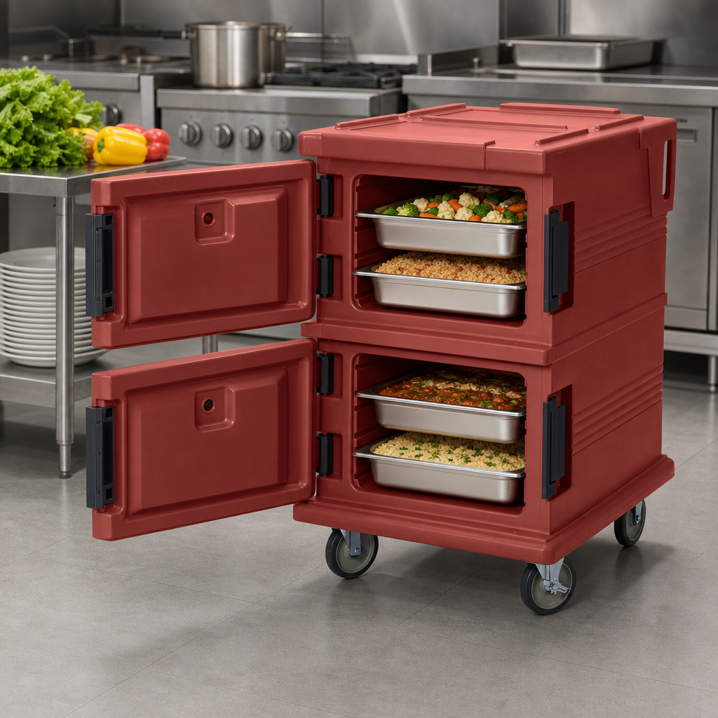 Front-Loading Double-Compartment Design