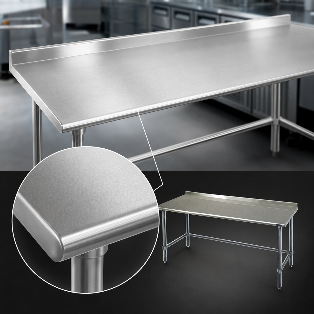 16-Gauge 300 Series Stainless Steel Top