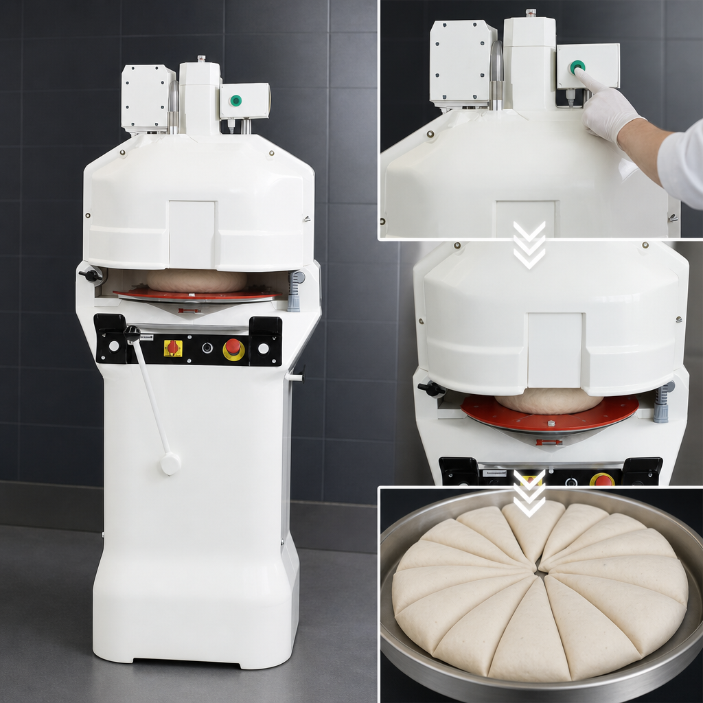 Automated Pressing and Dividing