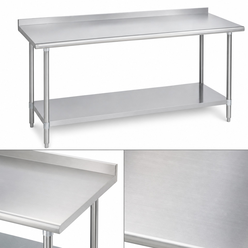 14-Gauge 300 Series Stainless Steel Top