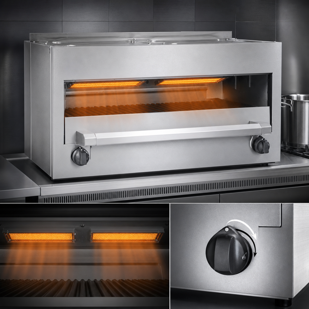 Dual Infrared Burners
