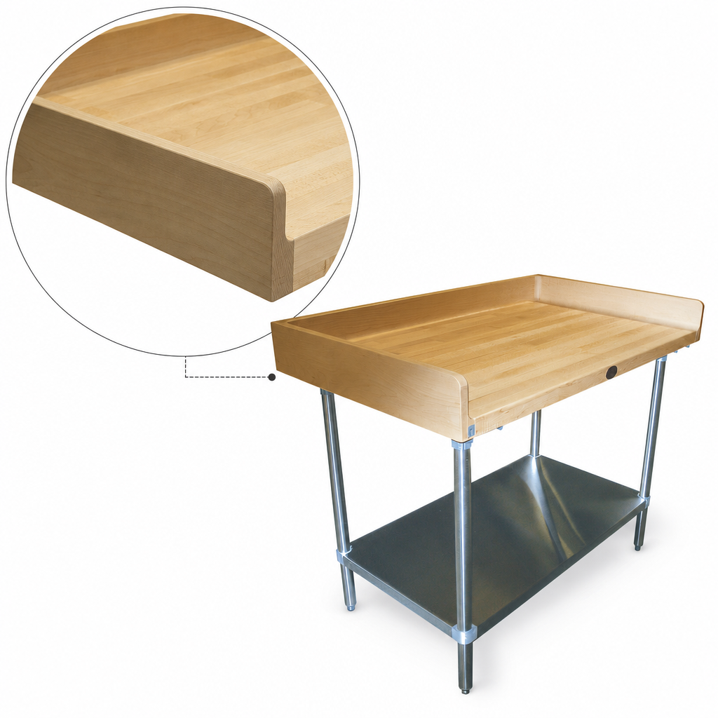 1-3/4-Inch Thick Wood Top